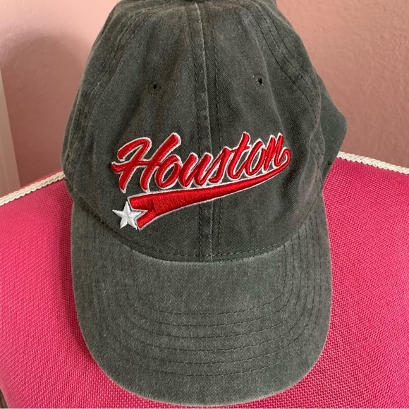 None Accessories - 👗Grey Houston Texas Baseball Cap